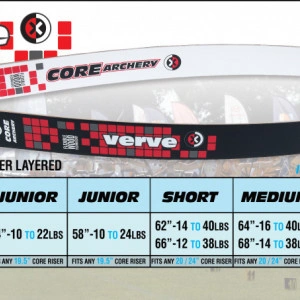 Set Arc Recurve Core Archery Verve - Img 2