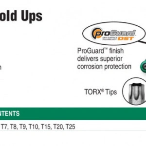 Set Imbus Bondhus Gorilla Grip TORX T6 - T25 - Img 2