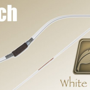Arc Juniori Horsebow White Feather Touch 44 Inci - Img 2