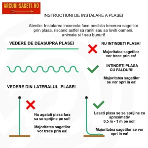 Plasa de Protectie JVD Alba Extra Strong 3m x 2.7m - Img 5