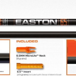 Shaft Carbon Easton Match Grade 6.5 - Set 12 Bucati - Img 3