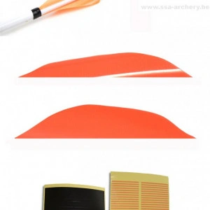 Pene XS Wings 50mm HP Spin Fluo/Metalic Vane - Set 50 Bucati - Img 4