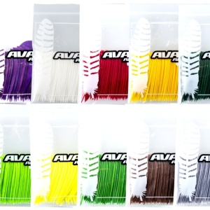 Set 50 Pene Naturale Avalon 2,5 Inci Round - Img 2