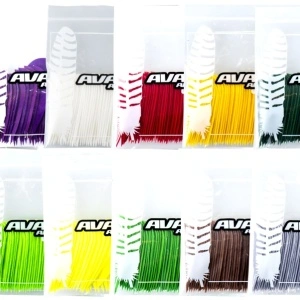 Set 50 Pene Naturale Avalon 2,5 Inci Round - Img 2