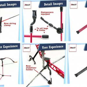 Stand Arc Recurve Decut Hauda - Img 5