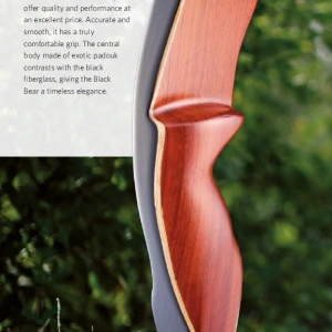 Arc Recurve One Piece Ragim Black Bear - Img 2