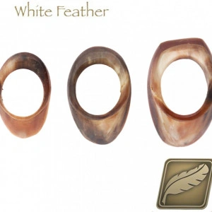 Inel Arcasi HorseBow White Feather - Tehnica Coreana - Img 3