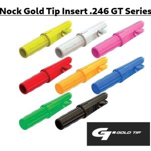 Nock Gold Tip Insert .246 GT Series (S nock / 6.2 mm) - Set 25 Bucati
