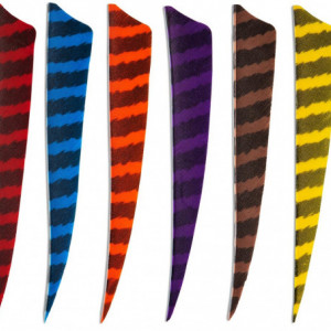 Pene Naturale Skylon Shield 5 inch - Zebrate