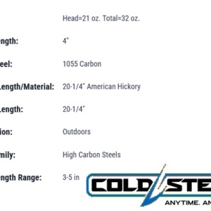 Topor Cold Steel Gang Hatchet - Img 4