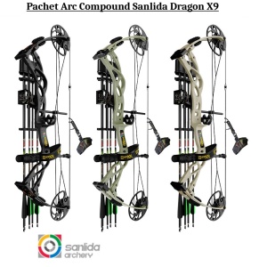 Pachet Arc Compound Sanlida Dragon X9