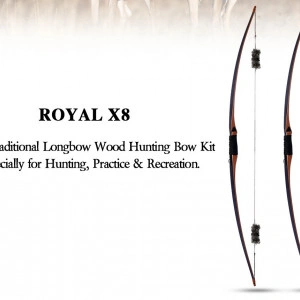 Pachet Arc Traditional Longbow Sanlida Royal X8 - Img 2