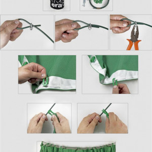 Plasa Protectie Verde Era 2.4 m x 25 m