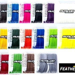 Set 50 Pene Naturale Avalon 4 Inci Shield - Img 2