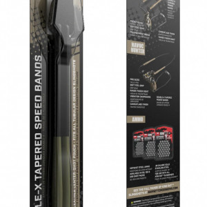 Benzi Elastice Inlocuitoare Pentru Prastie King Rat Double-X Tapered
