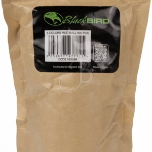Munitie Prastie Blackbird - Mud Ball Bile Lut 5 Culori - 500 Bucati - Img 2