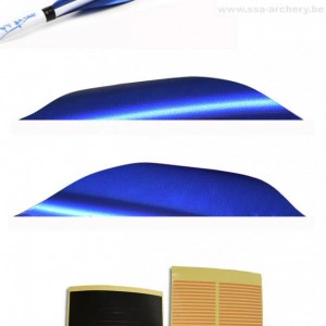 Pene XS Wings 40mm Spin Fluo/Metalic Vane - Set 50 Bucati - Img 8