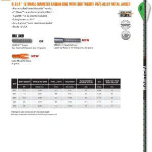 Sageata Easton Carbon FMJ 5mm - Set de 6 Sageti - Img 2