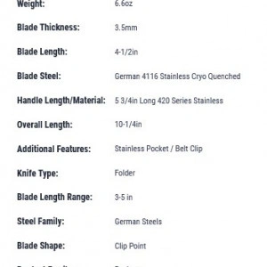 Briceag Cold Steel Bushman Pocket - Img 2