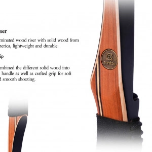 Pachet Arc Traditional Longbow Sanlida Royal X8 - Img 4
