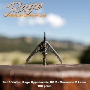 Set 3 Varfuri Rage Hypodermic NC 2 - Mecanice 2 Lame