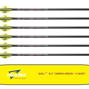Sageata Excalibur Carbon Quill - 6 Bucati - Img 2