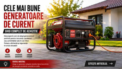 Cum Alegi Generatorul de Curent Potrivit pentru Casa Ta