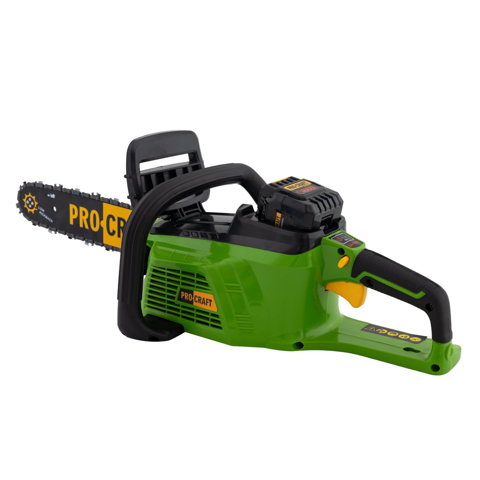 PROCRAFT PKA40Li, drujba electrica cu acumulator
