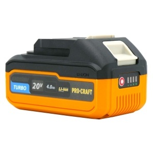 Acumulator ProCraft 20V, 4Ah, TURBO, Li-ion, pentru scule electrice ProCraft 20V - Img 6