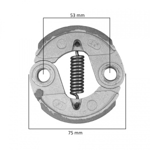 Ambreiaj Motocoasa Elefant + Set Suruburi Prindere 12, piesa de schimb - Img 3