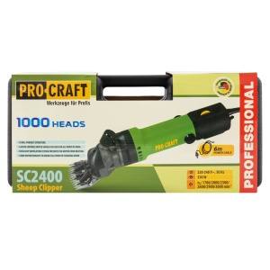 Aparat Tuns Oi ProCraft SC2400, 350W, pentru tuns animale, profesional - Img 13