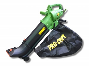 Aspirator Suflanta Frunze ProCraft PGU2500, pentru curatare gradina si alei
