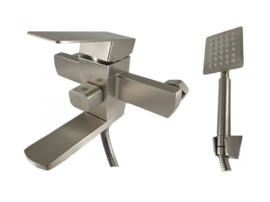 Baterie Cada Mixxus KUB-009 Euro, inox, monocomanda, pentru cada baie