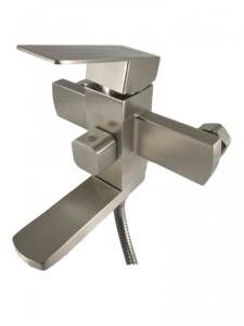 Baterie Cada Mixxus KUB-009 Euro, inox, monocomanda, pentru cada baie - Img 2