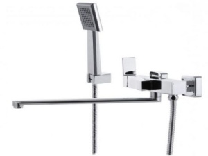 Baterie Cada Mixxus Premium Franco 006 Euro, 25cm, alama, crom, monocomanda cu para dus - Img 2
