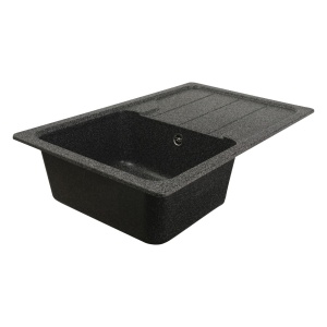 Chiuveta Bucatarie Granit Elefant Premium Verona 7850, 775x495mm, grafit - Img 4