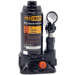Cric Hidraulic Carucior ProCraft PJ2, 2 tone, pentru ridicat vehicule