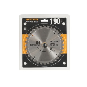 Disc Circular Lemn ROTOR, 190x30mm, 32 dinti, pentru fierastraie circulare - Img 2