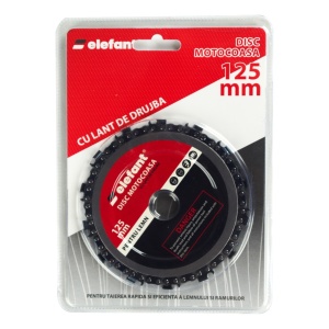 Disc Flex cu Lant Drujba Elefant, 125mm, pentru polizor unghiular
