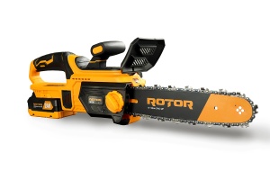 Drujba pe Acumulator ROTOR RBS1201, 24V, 3Ah, 6500 RPM, pentru taiere lemn - Img 2