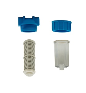 Filtru Apa cu Purjare Plastic Flow F-PF-P01, sita inox, pentru instalatii - Img 4