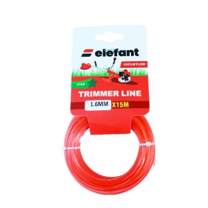 Fir Tambur Stea Motocoasa Elefant, 1.6mm, 15m, pentru cap mosor - Img 2