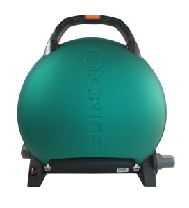 Gratar Portabil O-Grill 600, verde, pe gaz, pentru camping si exterior