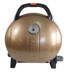 Gratar Portabil O-Grill 900, auriu, pe gaz, pentru camping si exterior
