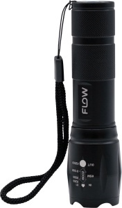 Lanterna LED Aluminiu cu Zoom si Suport Bicicleta Flow FB-T6G - Img 3