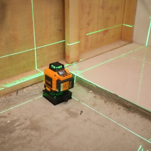 Pachet Nivela Laser 4D ROTOR R4DT-DM-M, 16 linii 4x360 grade + Ruleta ROTOR R5-25 de 5 m CADOU - Img 6