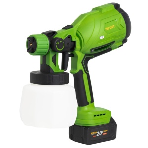 Pistol de vopsit pe acumulator ProCraft PSE24 20V, rezervor 1000 ml, debit 380 ml/min (fara acumulator)