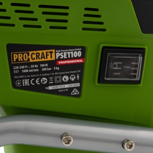 Pistol de Vopsit ProCraft PSE1100, turbina 700W, 200 bari, pentru vopsire suprafete - Img 9