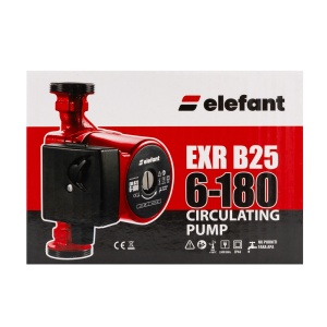 Pompa Recirculare cu Panou Control Elefant EXR B25 6G-180, 50W, pentru incalzire - Img 5