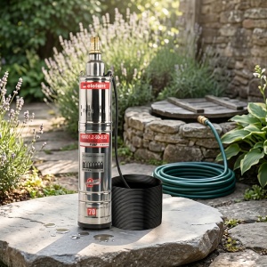 Pompa Submersibila Elefant 4QGD1.2-50-0.37, 1100W, 95 l/min, cablu 10m